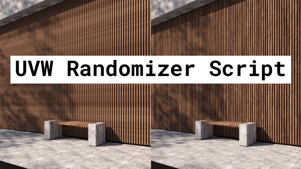 Quick Vray UVW Randomizer Script