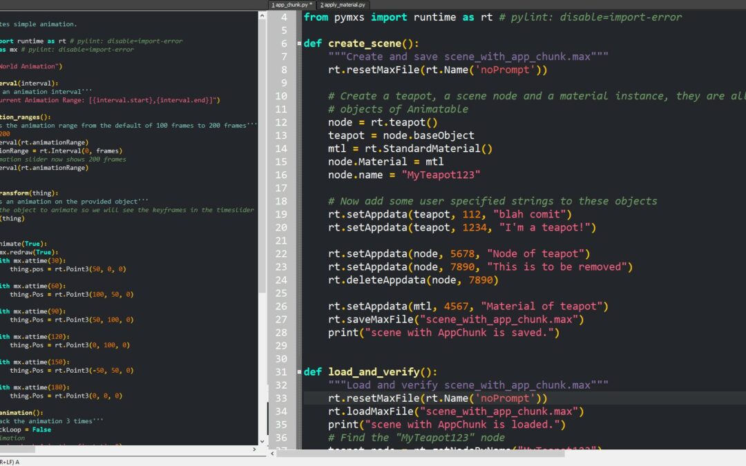 MaxPyDarkTheme – Dark Theme Python coding for 3Ds Max