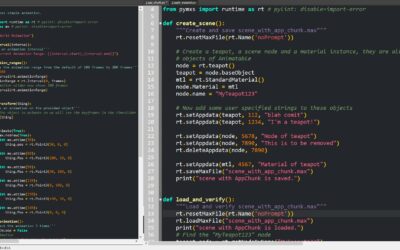 MaxPyDarkTheme – Dark Theme Python coding for 3Ds Max